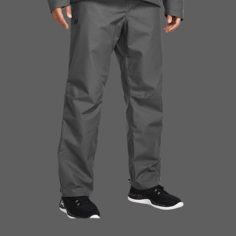 Under Armour Storm Lined Rain Pants Gray Mens Medium NWT